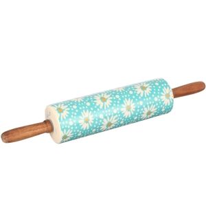 💕 New The Pioneer Woman Flea Market Floral Decal Bakeware Rolling Pin